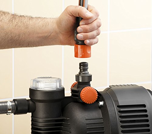 ᐅ Gardena 175620 Pumpe Hauswasserwerk Premium 5000/5 Eco Inox, mit