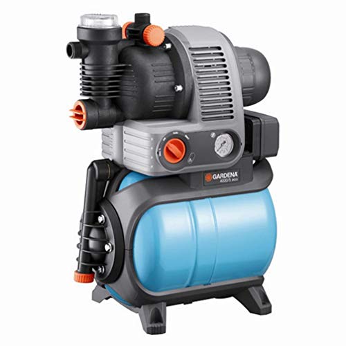 Gardena Hauswasserwerk "Comfort - 4000/5 eco", blau / schwarz / orange, 30 x 30 x 30 cm, 01754-20