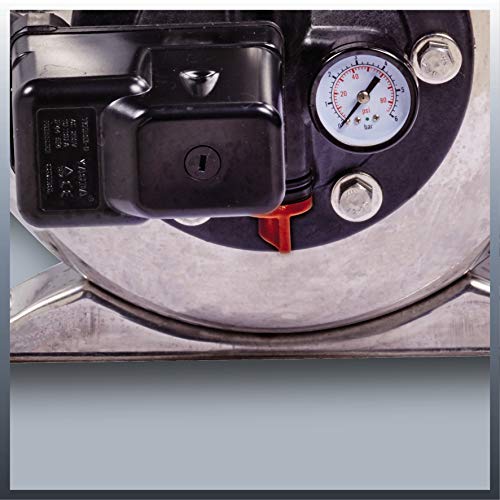 Einhell Hauswasserwerk GC-WW 1250 NN (1200 W, 5000 L/h Max. Fördermenge, Max. Förderdruck 5 bar, Druckschalter, Manometer, 20 L Behälter) - 3