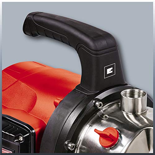 Einhell Gartenpumpe GC-GP 1046 N (1050 W, 4600 L/h Max. Fördermenge, Wassereinfüllschraube, Wasserablassschraube) - 3