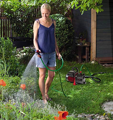 Einhell Gartenpumpen Set GC-GP 6538 Set (650 W, 3800 L/h Fördermenge, max. Förderdruck 3,6 bar, Wassereinfüllschraube, Wasserablassschraube) - 2