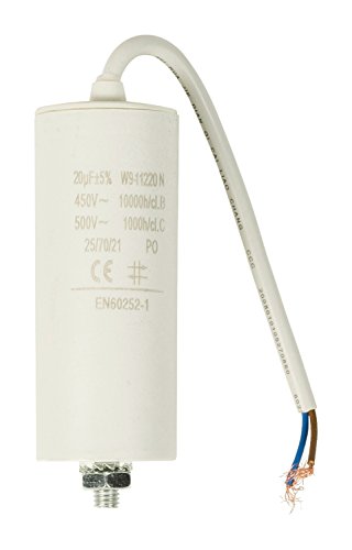 Fixapart Kondensator 20,0µF / 450 V + Kabel