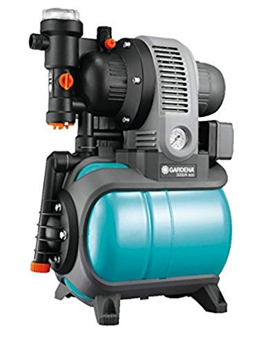 GARDENA 1753-20 Pumpe Classic Hauswasserwerk 3000/4 eco, mit Thermoschutzschalter, Rückschlagventil; Start/Stop Automatik, (650W Leistung, max. Fördermenge 2.800 l/h, max. Förderhöhe 40m)