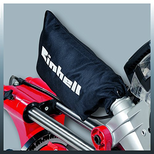 Einhell Zug Kapp Gehrungssäge TC-SM 2131 Dual (1800 W, Sägeblatt Ø 210 mm, Schnittbreite 310 mm, schwenkbarer Sägekopf, Laser) - 6