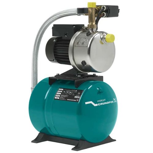 Grundfos JP 5 24 Hauswasserwerk Hydrojet JP 5 mit 24 Liter Membrandruckkessel