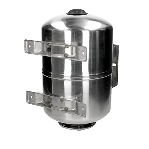 ECD Germany Edelstahl Druckkessel für Hauswasserwerk 24L Membrankessel Kessel mit EPDM Membran 1 Zoll Anschluss max. Druck 6 Bar Druckbehälter Ausdehnungsgefäß - 7