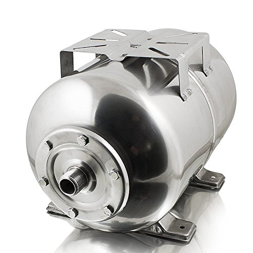 BITUXX® Edelstahl Membrankessel 24L Druckkessel Hauswasserwerk Kessel inkl Membran 1 Zoll Anschluss max. Druck 6 Bar - 3
