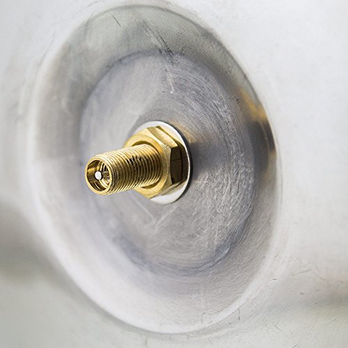 BITUXX® Edelstahl Membrankessel 24L Druckkessel Hauswasserwerk Kessel inkl Membran 1 Zoll Anschluss max. Druck 6 Bar - 5