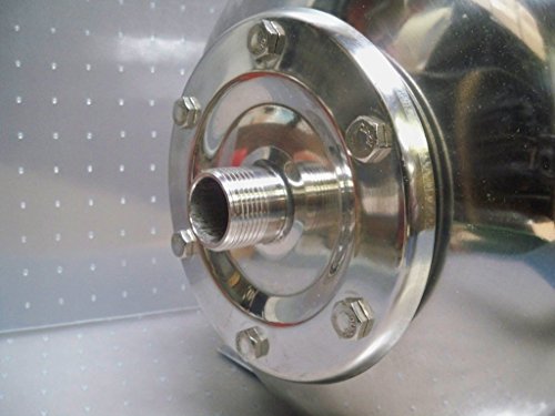 24 l Druckkessel Membrankessel Hauswasserwerk Druckbehälter Ausdehnungsgefäß VA Edelstahl 24SCF - 3