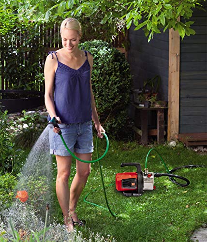 Einhell Gartenpumpe GC-GP 1250 N (1200 W, 5000 L/h Max. Fördermenge, Wassereinfüllschraube, Wasserablassschraube) - 2