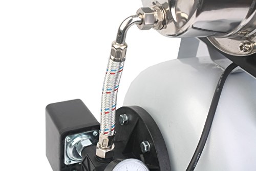 Seliger Hauswasserwerk Edelstahl BPJ 3100/35 INOX, 600 W, 3100 l/h Fördermenge, 3,5 bar - 4