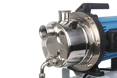 Seliger Hauswasserwerk Edelstahl BPJ 3100/35 INOX, 600 W, 3100 l/h Fördermenge, 3,5 bar - 6