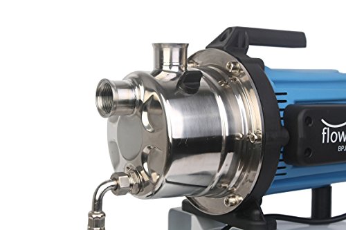 Seliger Hauswasserwerk Edelstahl BPJ 3100/35 INOX, 600 W, 3100 l/h Fördermenge, 3,5 bar - 7