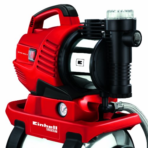 Einhell Hauswasserwerk GE-WW 9041 E (900 W, 4100 l/h, max. Förderdruck 4,8 bar, 20 l Behälter, ECO Power: mehr Fördermenge, weniger Stromverbrauch) - 5