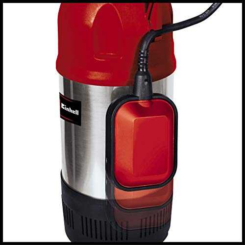 Einhell Tauchdruckpumpe GC-DW 900 N (900 W, max. 6000 l/h, 32 m Förderhöhe, Fremdkörper bis 2,5 mm, Stufenlos höhenverstellbarer Schwimmerschalter) - 3