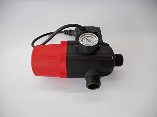 INOX Kreiselpumpe Hauswasserwerk Gartenpumpe MHI1300 Watt Förderleistung 6000 L/h 5,5 bar robuste und rostfreie Edelstahlwelle integrierter thermischer Motorschutzschalter + Trockenlaufschutz + Rückschlagventil. - 4