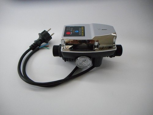 Hauswasserwerk 80Liter Kreiselpumpe Jetpumpe Gartenpumpe JY1000 INOX robuste, rostfreie Edelstahlwelle und Edelstahl Schaufelräder, Leistung 1100 Watt, Spannung 230V/50Hz, Förderleistung 3600 L/h, Förderhöhe 45m, integrierter thermischer Motorschutzschalter + Pumpensteuerung EPC-4 mit Trockenlaufschutz. - 7