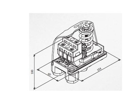 Druckschalter PM/5 für Hauswasserwerk - 3