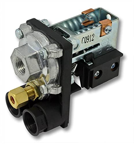 Druckschalter 230V für Kompressoren 10A 3-12bar Luftkompressoren Hauswasserwerke - 4