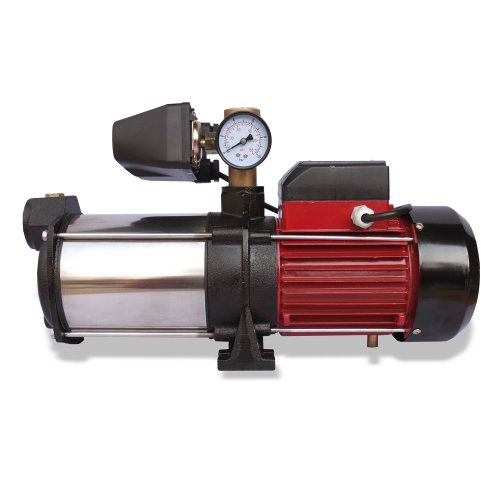 Rotenbach 1300W Kreiselpumpe Jetpumpe Hauswasserwerk Gartenpumpe Pool Pumpe 5,1 bar Edelstahl