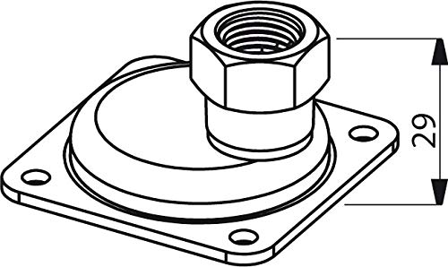 Druckschalter PT/5 für Hauswasserwerk incl. Ein/Aus Schalter (1/4″ IG Überwurfmutter) - 4