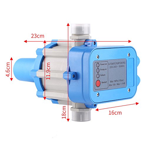 Pumpensteuerung Pumpe Druckschalter Hauswasserwerk Druckregler 1100W 1MPA - 2