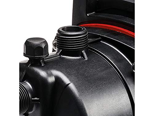 Einhell Gartenpumpe GC-GP 6538 (650 W, 3800 l/h max. Fördermenge, 3,6 bar, Wassereinfüllschraube, Wasserablassschraube) - 13