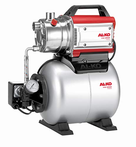 AL-KO Hauswasserwerke HW 3500 Inox Classic, silber, 43,5 x 27 x 50,5 cm, 12,000 ml, 140653