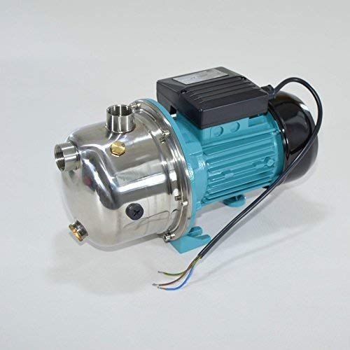 Hauswasserwerk 50L + 1,1kW Pumpe INOX Fördermenge: 3600l/h m. Druckschalter + thermischem Schutzschalter. - 2
