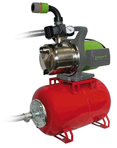 Tecnoma Hydroformylierungspumpen Multipulsar 1300 Booster -1300 W, 5400 L/St, 4,2 Bar, 24 Liter Druckbehälter.Max. Ansaugtiefe 7 Meter, Automatisch ein/aus Druckschalter 2,5/4,2 Bar, Mehrfarbig