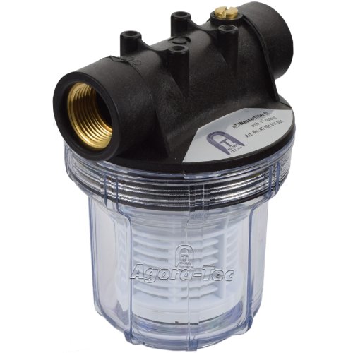 Agora-Tec® AT-Hauswasserwerk-5-1300-5DW-1L, 5 stufige Kreiselpumpe mit max: 5,6 bar und max: 5400l/h, inkl. Druckschalter mit Trockenlaufschutz und Vorfilter - 3