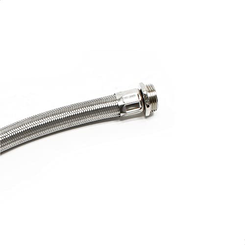 Stahlflex-Wasserschlauch 0.5m DN25 (1 Zoll) für Hauswasserwerke - 4