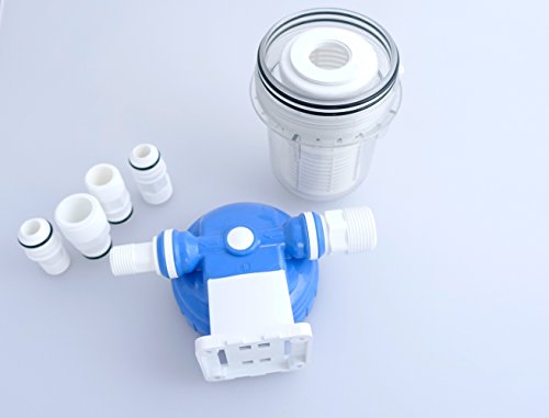 Filtre à Eau Pré-filtre 5000 L/H Pompe Canalisation Domestique 10 BAR Fixé - Foto 4