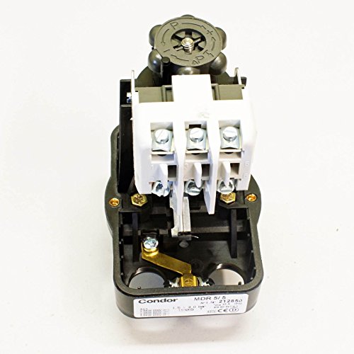 Speck Druckschalter Condor MDR 5/5 3-polig 1,5 / 2 / 3 / 4 / 5 bar IP54 Pumpensteuerung Pumpe Druckwächter für Druckkessel Wassertank Hauswasserwerk - 4