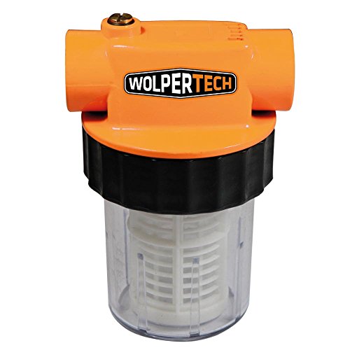 Wolpertec Filter mit Einsatz 1 Zoll IG Anschluss WT4046 Pumpenfilter Wasserfilter Filter für Hauswasserwerke