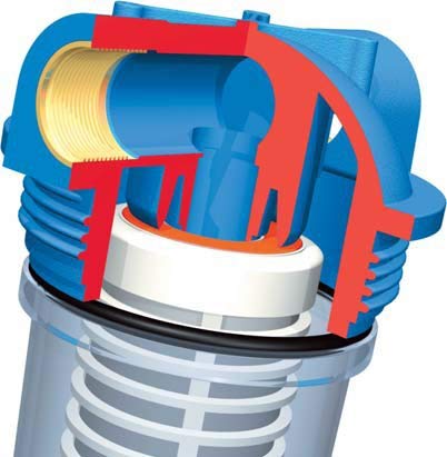 DP1 PBL 70mcr 3/4 Hauswasserwerk Filter Sandfilter Pumpen Vorfilter Brunnenfilter - 2