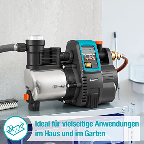 Gardena Hauswasserautomat 6000/6E LCD Inox #1760, 01760-20 - 7