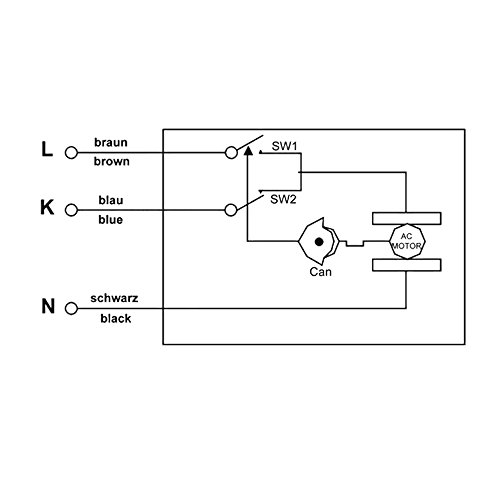 2-Wege Zonenventil Zweiwegeventil Absperr- Umschalt- Motor- Kugelventil DQ225 220VAC DN25 25mm (1″) - 5