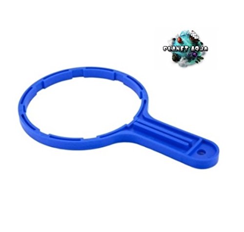 Filtergehäuse SET 5 Zoll mit 1″ Anschluß + Sediment Wickelfilter 5 Micron , Kartusche , GEHÄUSE – SCHLÜSSEL und WANDHALTER als Schmutz Wasser Vorfilter für Wasserfilter , Umkehrosmose Anlage Hauswasserwerk Brunnenwasser Garten Pool - 5