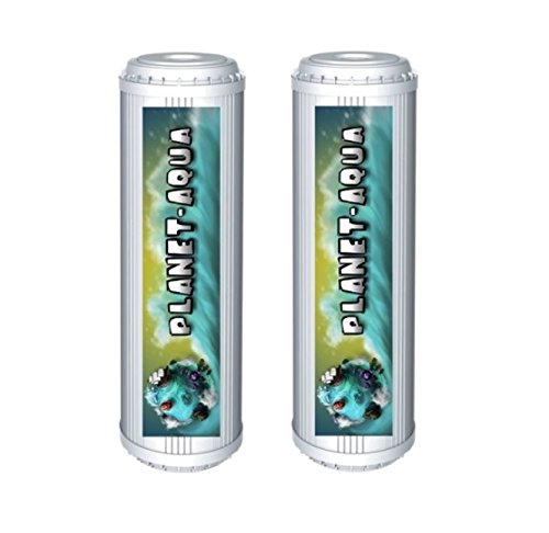 Filtergehäuse SET 10 Zoll mit 1″ Wasseranschluß + AKTIVKOHLE Granulat FILTER Patrone, GEHÄUSE mit Filterkartuscheals Vorfilter für Wasserfilter , Umkehrosmose Anlage Hauswasserwerk Brunnenwasser Garten Pool Bakterienfilter Geruch - 3