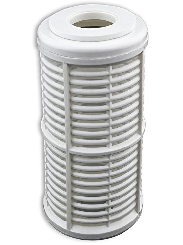 5Zoll Vorfilter für Garten Pumpen und Hauswasserwerke, Schmutzfilter Sandfilter. Pumpenvorfilter mit Filtereinsatz, Messing-Innengewinde 1Zoll (ca.30,9mm). NEUHEIT: Doppel O-Ring Dichtung. - 2
