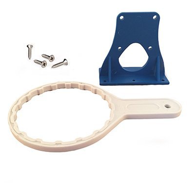 VORFILTER WASSERFILTER 1“ – 3000 L/h PUMPENFILTER FILTER PUMPEN HAUSWASSERWERK / PLUS WANDHALTERUNG UND FILTERSCHLÜßEL - 2