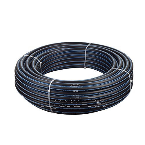Agora-Tec PE-Rohr 20,0 x 2,0 mm 1/2 Zoll Hart (50 Meter Rolle) max. 12.5 bar SDR11