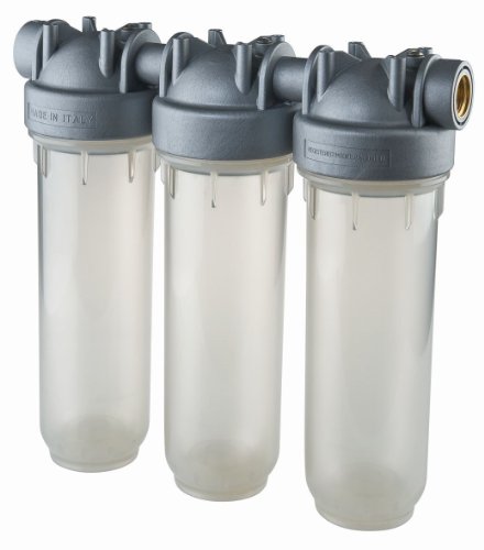 DP 10 TRIO 1" Zoll OT Sanic Trinkwasser Filtergehäuse Antibakteriell