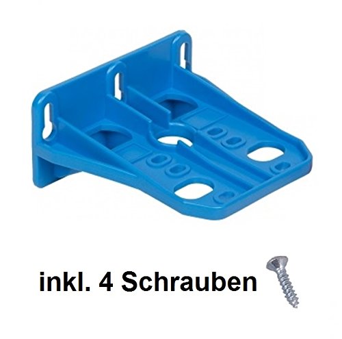 Filtergehäuse SET 10 Zoll mit 1″ Anschluß + + 5µ auswaschbarerMehrweg Filter Kartusche , GEHÄUSE – SCHLÜSSEL und WANDHALTER als Schmutz Wasser Vorfilter für Wasserfilter , Umkehrosmose Anlage Hauswasserwerk Brunnenwasser Garten Pool - 4