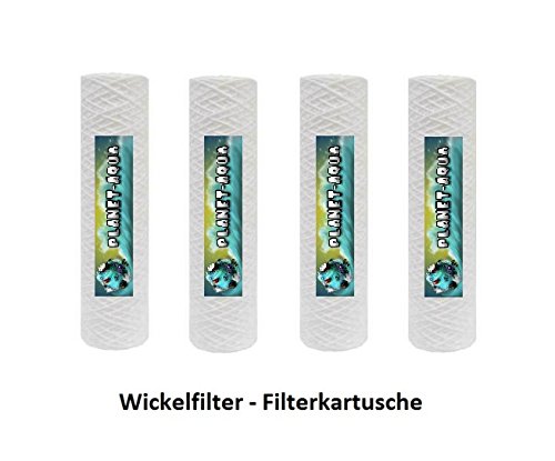 Filtergehäuse SET 10 Zoll Mit 2-in-1 Kombifilter – Gegen Gerüche, Viren, Bakterien & Sedimente | Wasserfilter Für Trinkwasser & Umkehrosmose