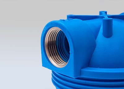 PRIESER Pumpen-Vorfilter, Wasserdurchfluss bis 5.000 l/h mit Wandhalterung und Filterschlüssel - 7