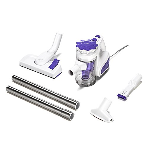 PUPPYOO 2 in 1 Chip Staubsauger Sehr gute Saugung Kleine Geräusche Even Force Electric Besen - 3