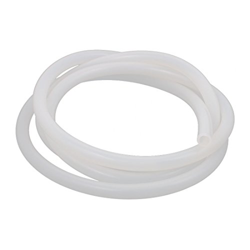 sourcingmap® 2 Meter Lang 8mm x 12mm Silikon Schlauch Wasser Luftpumpe Rohr Luftschlauch