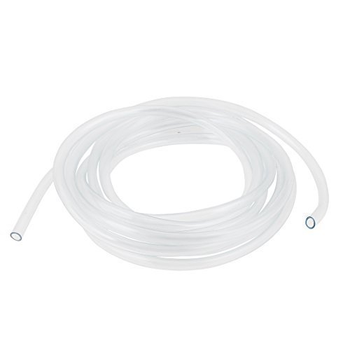 Sourcingmap® 15 ft 6 mm Inner Dia Clear Kunststoff Schlauch aus PVC Tube für Luftpumpe